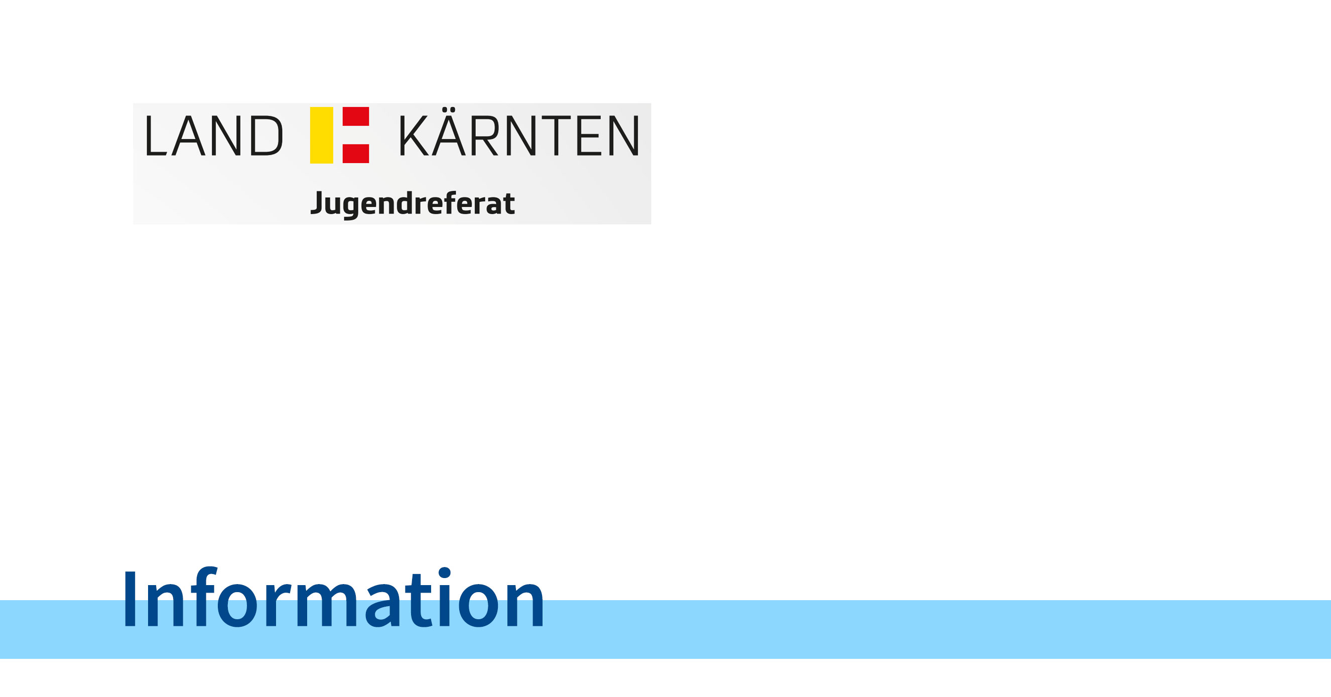 Logo Land - Jugendreferat - Information