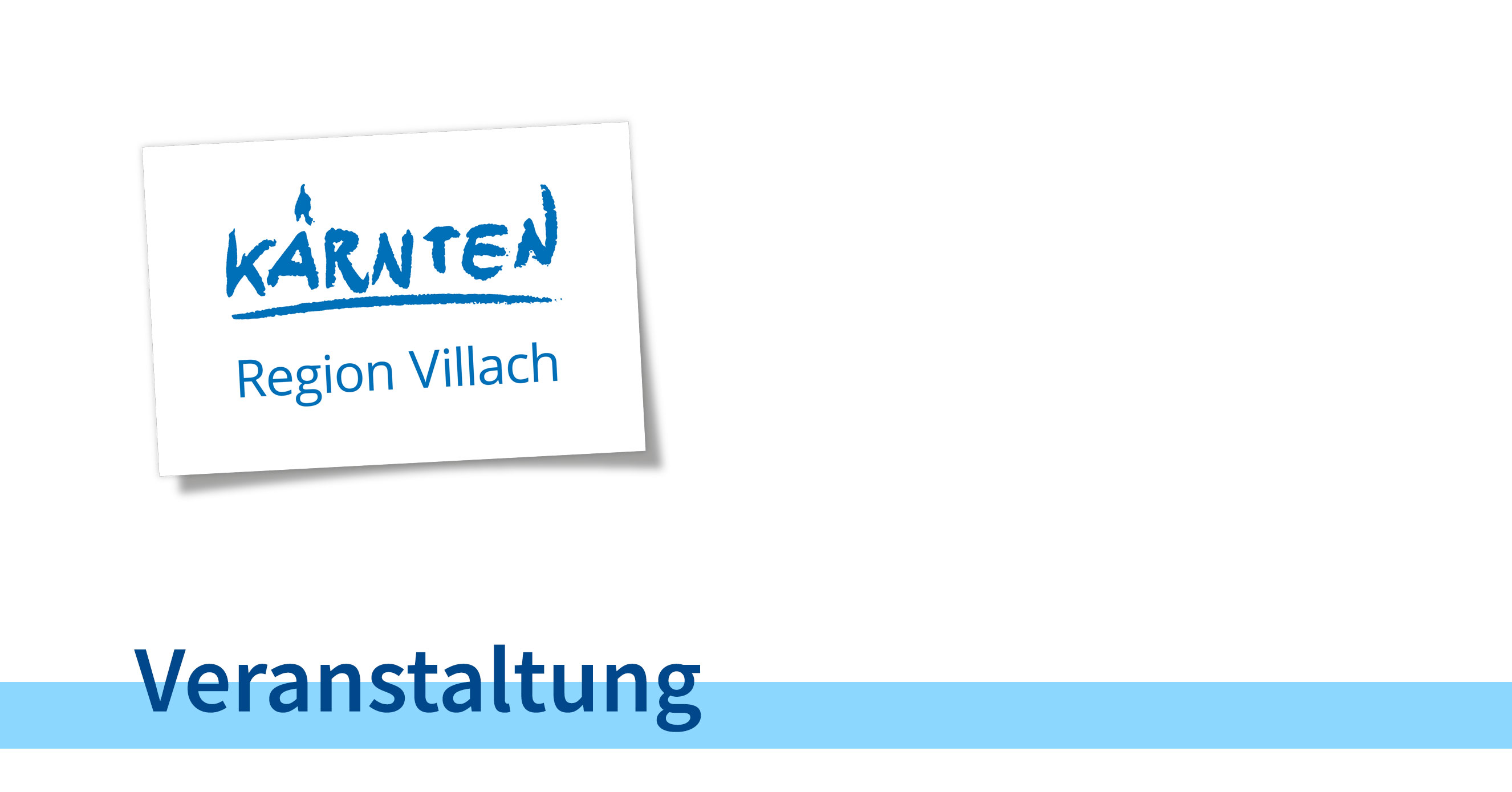 Logo Region Villach - Veranstaltung