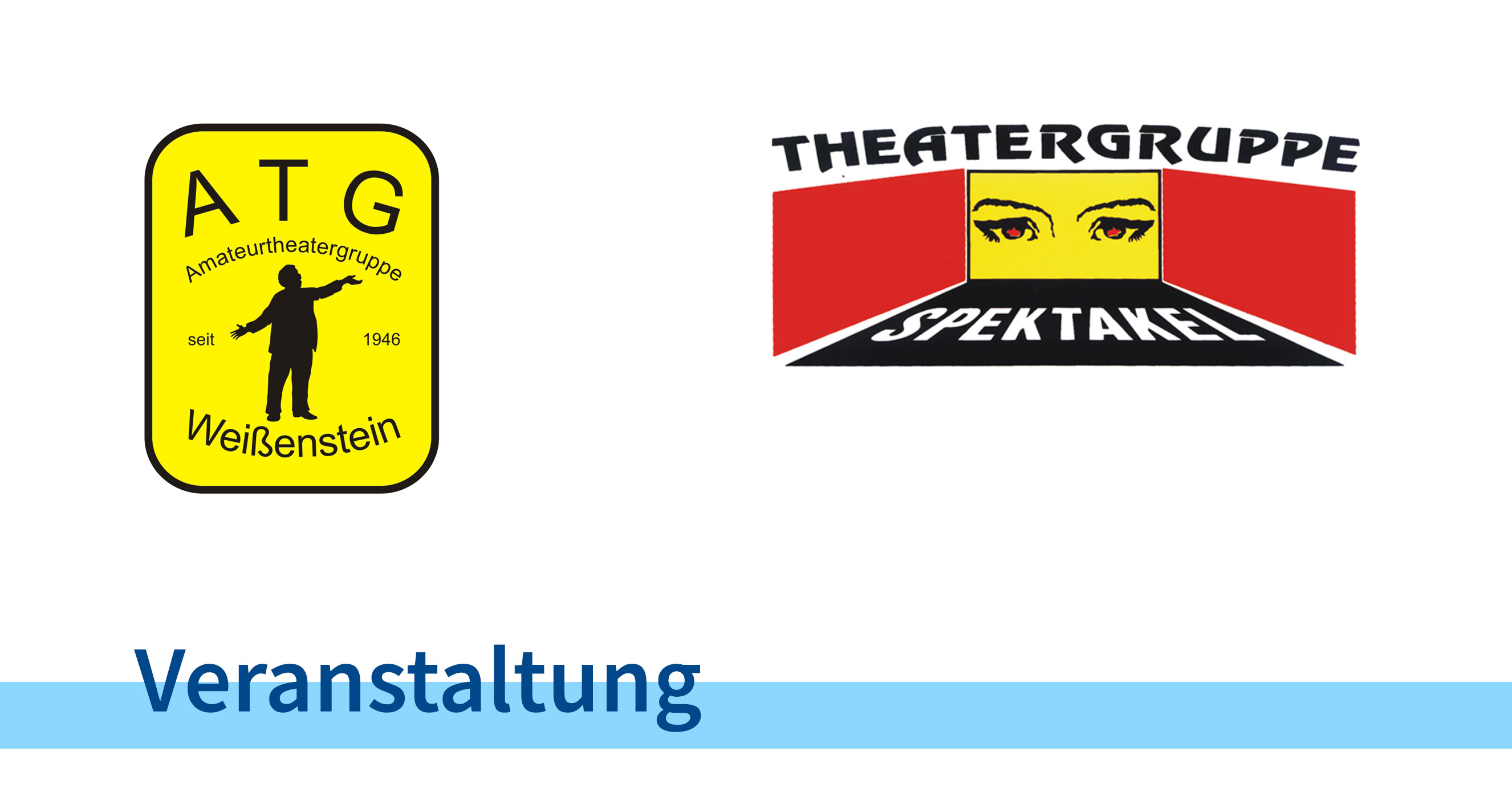 Logos ATG + TG Spektakel - Veranstaltung