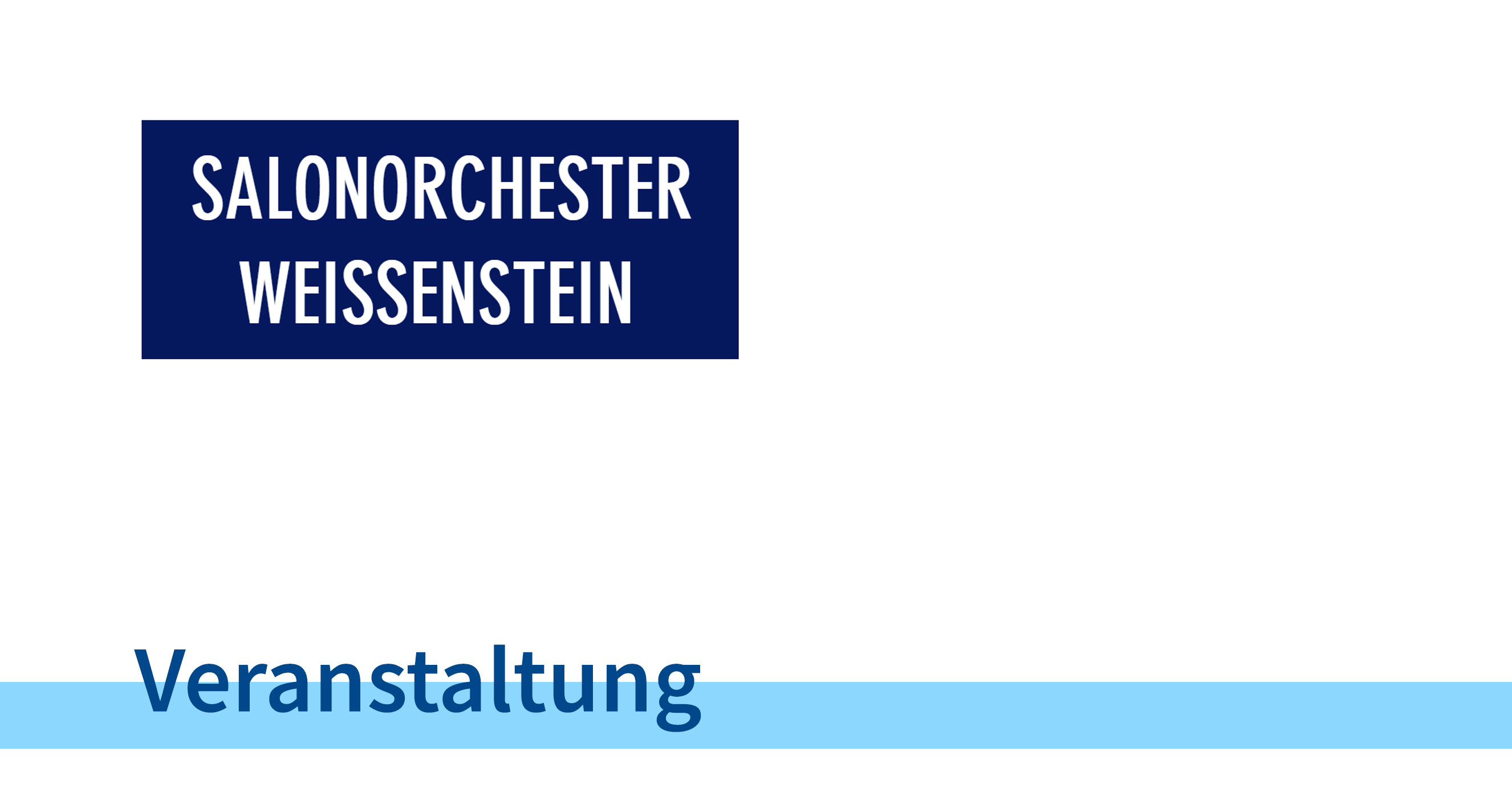 Logo Salonorchester - Veranstaltung